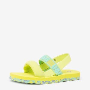 UGG Bright GreenSandals with Blue Accents